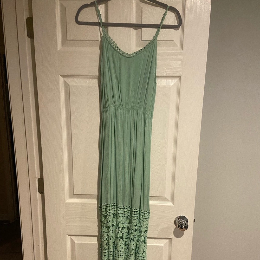 Spaghetti strap maxi dress